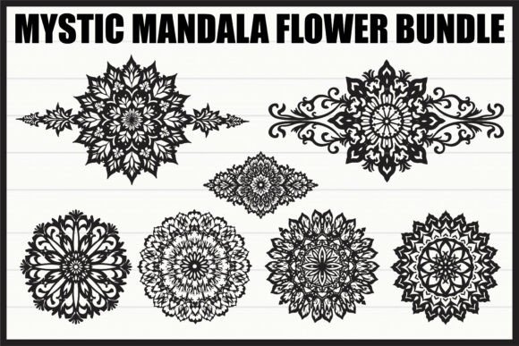 Download Mystic Mandala Flower Vector Bundle - Vector Collection