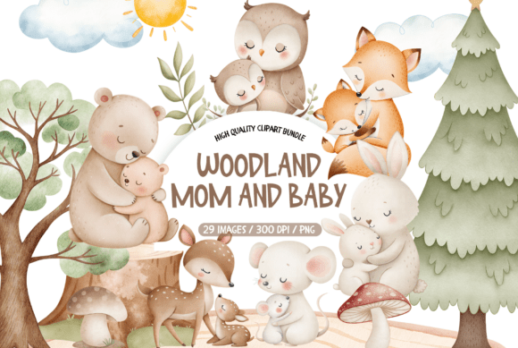 Download Woodland Creatures Clipart - Woodland creatures Collection