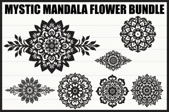 Download Mystic Mandala Flower Vector Bundle - Vector Collection