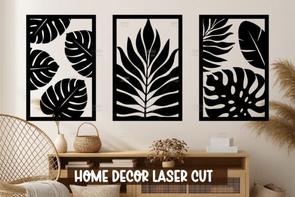 Download Monstera Set Wall Art SVG - Monstera Collection